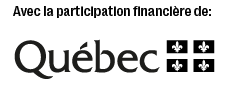 logo avec la participation financière de Québec