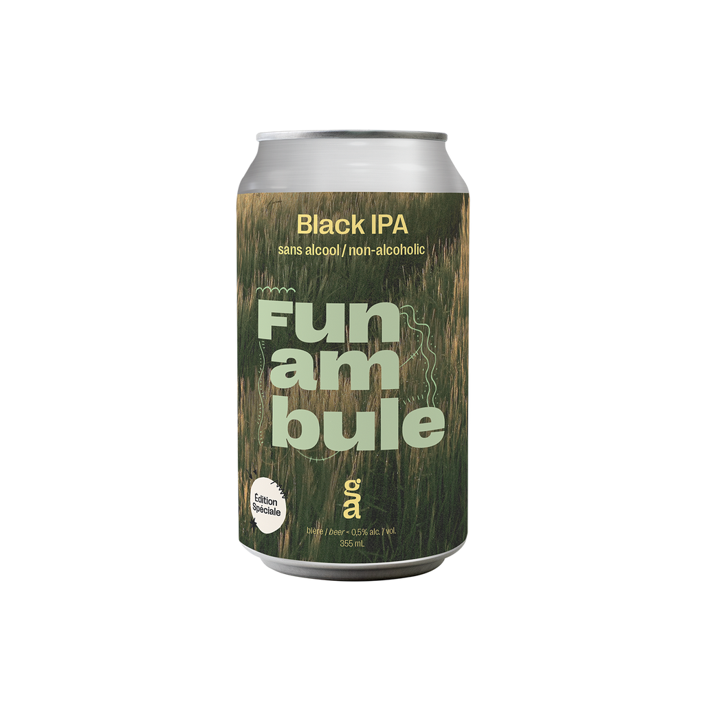 Funambule Black IPA  Microbrasserie Grande Allée - Microbrasserie Grande Allée